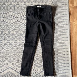 Madewell Black Skinny Highrise